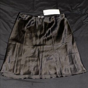 Whimsy + Row NWT Chelsea Skirt in Black